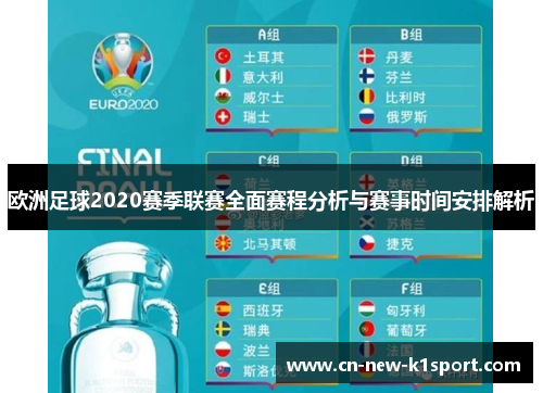 欧洲足球2020赛季联赛全面赛程分析与赛事时间安排解析